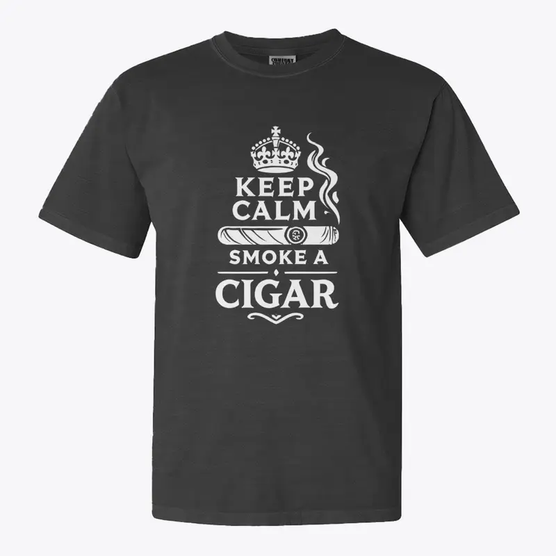 Keep Calm, Smoke a Cigar T-Shirt